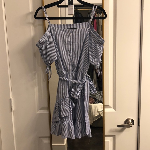 Chambray Cotton Dress - Picture 2 of 4